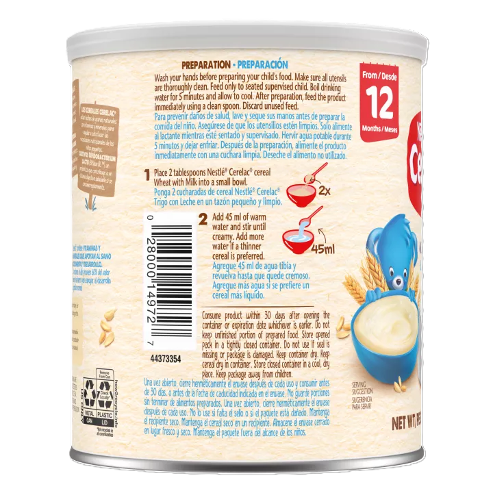 Cerelac® Wheat Cereal with Milk