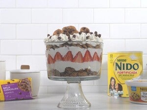 NIDO x Nestle Toll House Cookie Trifle