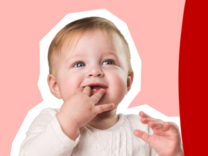 Textures that guide tiny chewers.