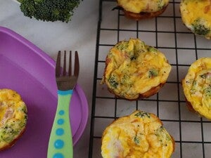  Ham & Cheese Egg Muffins