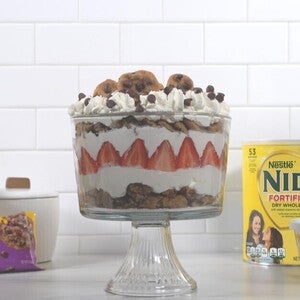 NIDO x Nestle Toll House Cookie Trifle