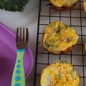 Ham & Cheese Egg Muffins