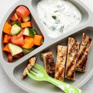 Chicken with Yogurt Sauce with Nido 1+