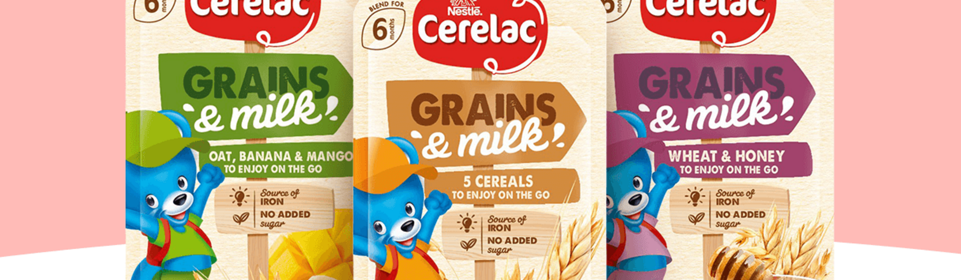 All the CERELAC® goodness, ready to go.